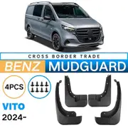 For Mercedes-Benz Vito 2024-2025 Splash Guards Mud Flaps Car Accessories Mudguard Protector 4Pcs
