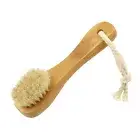 Handle Dry Facial Cleansing Brush With Natural Soft Face Brush Cleanser Skin