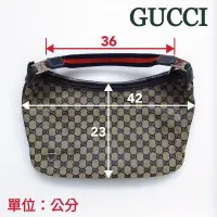 在飛比找蝦皮購物優惠-朋友託售 正版 二手 中古 GUCCI 古馳 緹花紋 肩背包