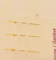 Genuine Rolex Lady Datejust gold second hand, V15-521,3pc (69)