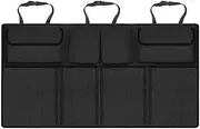 Car Boot Organiser Car Trunk Hanging Storage Bag Back Seat Universal Large Capacity Oxford Waterproof Multi-pocket Car Trunk Storage Bag(Black)