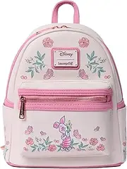 [Loungefly] Winnie the Pooh Eeyore Mini Backpack Handbag Floral Print Double Strap Shoulder Bag