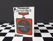 New Repro Hang Tag Booklet fits Panasonic TNT Dynamite 8 Track Player