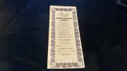 1940 - 1960 LINCOLN CONTINENTAL CAPRI COSMOPOLITAN ALL SERIES WARRANTY BOOKLET