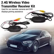 2.4G Wireless Video Transmitter/Receiver For Car Rear View Backup Camera Monitor