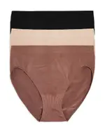 Wacoal B. Smooth Seamless High-Cut Briefs, Set of 3