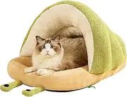 Slipper Cat Bed, Cozy Snail-Shaped Dog House, Cute Soft Pet Hideaway, Sleeping Cuddle Cave Design, Warm and Creative Bed for Cats, Kittens, Small Dogs, and Puppies