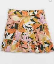 Aerie Wrap Mini Skirt size:S