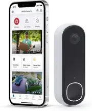 Arlo Video Doorbell 2K (2nd Generation) – Battery Operated or Wired Doorbell