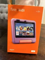NEW - Amazon FIRE 7" Kids Edition 16GB PURPLE Tablet w/ 7-IN. Display