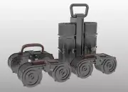 1/24 Scale Battleground MG-34 Patronentrommel Double Drum Ammo Set