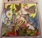 Butterflies Butterfly Double Switch Plate Art Dual Light Cover New