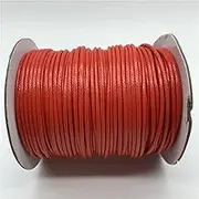 0.5/0.8/1.0/1.5/2.0mm Waxed Cotton Cord Waxed Thread Cord String Strap Necklace Rope for Jewelry Making for Bracelet