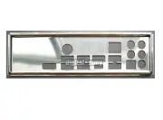 OEM I/O Shield For ASRock X470 Master SLI & X470 Gaming K4 Motherboard Backplate