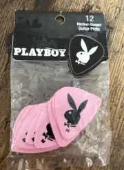Clayton Pink Playboy 2005 Medium Gauged Guitar Picks Set of 12