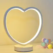 Heart Shaped Table Lamp LED Eye Protection Decorative Lantern Night Light