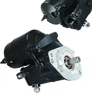 Accessories Starter Replacement for Harley FXSTS Springer Softail 1989-1993 1990 1991 1992 3155289, 3155289A, 3155289B, 3157089, 3157089A, SHD0005 Engine Starter Motor