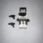 Lego Star Wars Clone Trooper (Phase 1) Black Visor, Pauldron and Kama SW0223