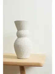 [MARLOE MARLOE] MARLOE MARLOE - + Net Sustain Lucie Glazed Ceramic Vase - Beige - One size One size Neutrals