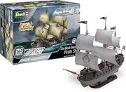 Revell 85-1237 Black Diamond Pirate Ship Kit 1:350 Scale Easy-Click-System 26-Piece Skill Level 2 Plastic Model Building Kit