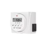2 Pack Heavy Duty Digital Timer - Programmable Dual Outlet Indoor, Energy L2.25