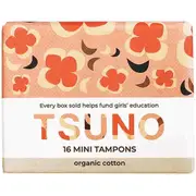 Tsuno Certified Organic Mini Tampons