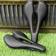 Full Carbon Bicycle Saddle Superlight 7x9mm EVA 140mm Mountain Road Bike Seat