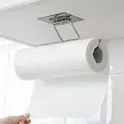 Paper Towel Holder Hanger Rack Kitchen Shelf Organizer Under Cabinet Roll Cup FT