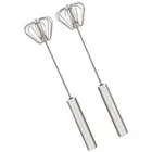 Sauce Easy Whisk Beater Cake Blender Stainless Steel Egg Beater Cream Stirrer