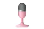 Razer Mini USB Capacitor microphone Desktop desktop PC Karaoke game live microphone pink