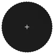 Jumping Mat Fabric Black for 12 Feet/3.66 m Round Trampoline vidaXL