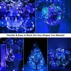 2-10 M Battery LED Powered Copper Wire String Fairy Xmas Party Lights Warm White