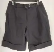 PATTERSON WOMEN BLACK SHORT SIZE 10