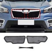 S.Steel Black Front Grille Anti-Insect Proof Net For Subaru Forester 2019-2021 (for: Subaru)