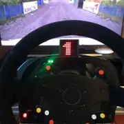 Simplayer SIM Racing Dashboard Dash Screen Display for Thrustmaster TSPC/TGT
