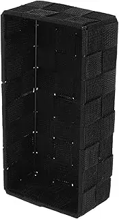 Zerodeko Woven Storage Basket Stackable Organizer for Bathroom Nursery and Kitchen Easy to Clean Stylish Desktop Storage