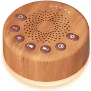 Easysleep Sound White Noise Machine with 25 Soothing Sounds and Night Wood
