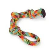 Kazoo Braided Rope Three Knot Tug Dog Toy