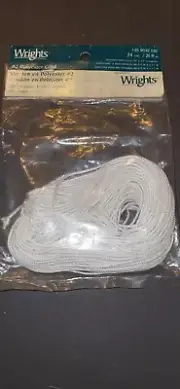 New In Package Wrights #2 Polyester Cord 24 Yards