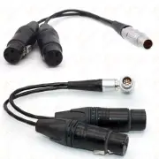 Atomos Shogun Monitor Recorder 10-Pin to XLR 3Pin Breakout Audio Input Cable