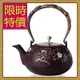 日本鐵壺茶壺-鑄鐵泡茶品茗南部鐵器水壺老鐵壺1款61i27【獨家進口】【米蘭精品】