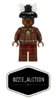 LEGO Pirates of the Caribbean - Cannibal 2 poc009 Minifigure [4182]