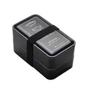 Rectangular Lunch Box Double Plastic Health Material 1200Ml Microwave Tableware Food Storage Container