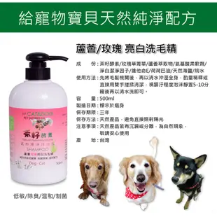 【當天出貨】CAT&DOG茶籽酵素寵物精油沐浴乳500ml