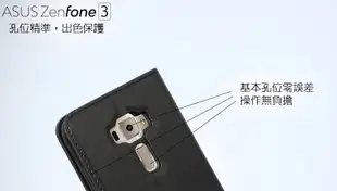 大視窗5.2吋5.5吋華碩 ZenFone 3休眠喚醒智慧皮套支架磁扣ZE520KL ZE552KL Z012DA
