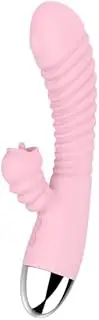 Multiple Modes Feminine Pleasure Soft Toys Powerful Bullet Massage Stick Bullet Tool Portable Silicone Massage Ball, Powerful Mini Stick Personal Bullet Tool for Foot Relaxation rosa