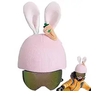 Snowboard Helmet Cover - Skateboard Helmet Windproof Case, Snowboard Helmet Cover | Adorable Skiing Decoration for Kids, Teens, Adults