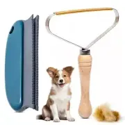 2-Pack Pet Hair Removal Tool - Lint Remover, Carpet Scraper & Shaver for 2-pack