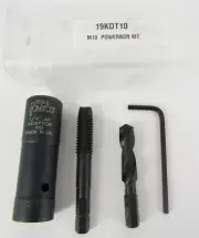 Hall Powerbor 2in1 Drill Tap Combi Kit M10 - 1/4 AF Adaptor M10 x 1.5 - 8.5mm