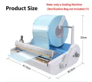 220V Sealing Machine Medical Dental Sealer For Sterilization Disinfection Bag